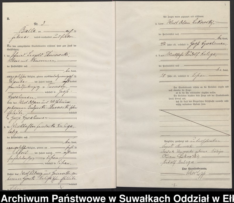 image.from.unit.number "[Heirats-Haupt-Register des Königlichen Preussischen Standes-Amtes Bialla Kreis Johannisburg]"