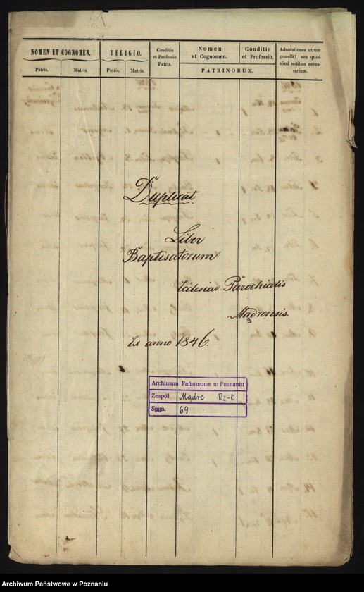 image.from.unit.number "Duplicat liber baptisatorum"