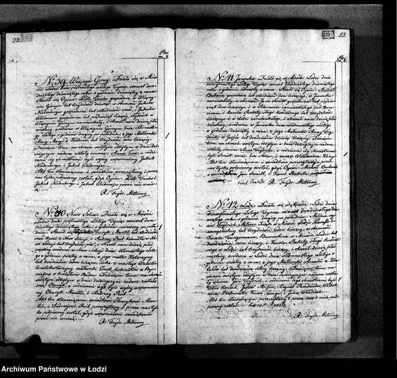 Obraz 14 z jednostki "Akta urodzeń, małżeństw i zgonów"