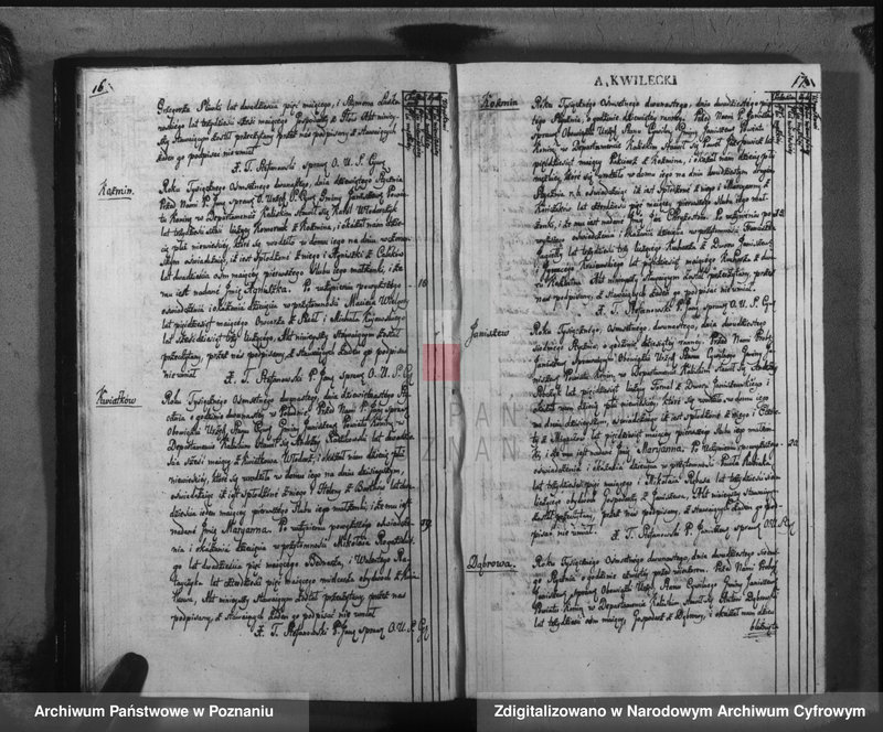 Obraz 11 z jednostki "Księga urodzonych, zaślubionych i zmarłych"