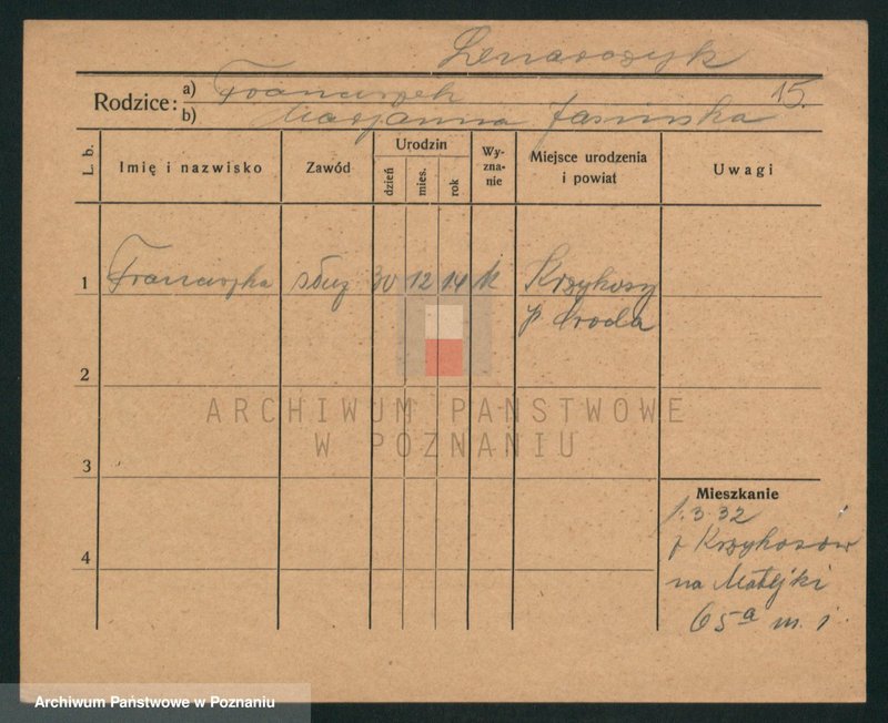 Obraz 15 z jednostki "Len - Lenżyk (Lę..)"