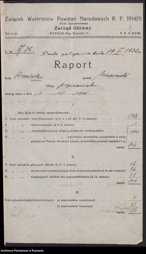 Obraz 4 z jednostki "Września - akta koła."