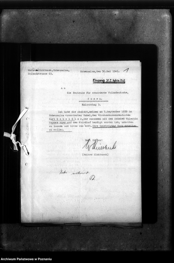 Obraz 5 z jednostki "Karl Scheidler aus Christfelde, Kreis Schwetz (Świecie)"