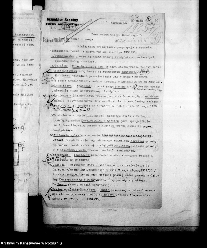 Obraz 18 z jednostki "Inspektorat Szkolny- Wągrowiec"