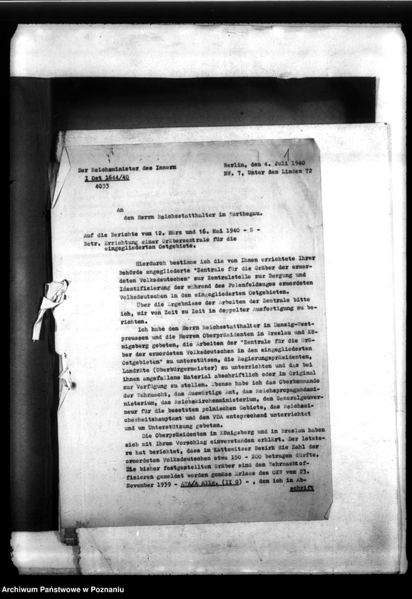 Obraz 5 z jednostki "Budżety Zentrale für die Gräber der ermordeten Volksdentuken"