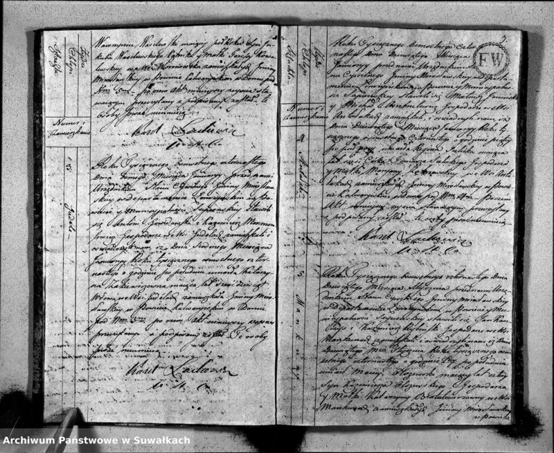 image.from.unit.number "Akta Umarłych w Gminie Mirosławskiey w R-u 1814 od dnia 1-go Stycznia do ostatniego Grudnia"