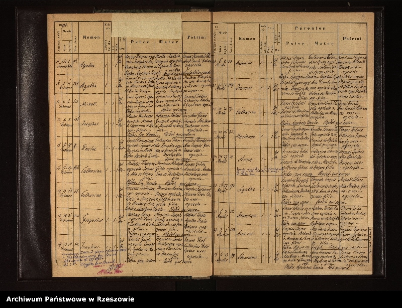 image.from.unit.number "Księga urodzeń dla miejscowości Niebieszczany"