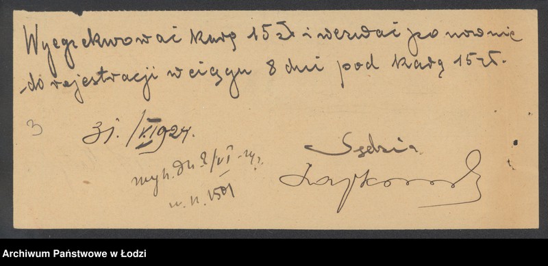 Obraz 5 z jednostki "Hern Wieluński i Szlama Sztrasburg- sprzedaż garderoby"