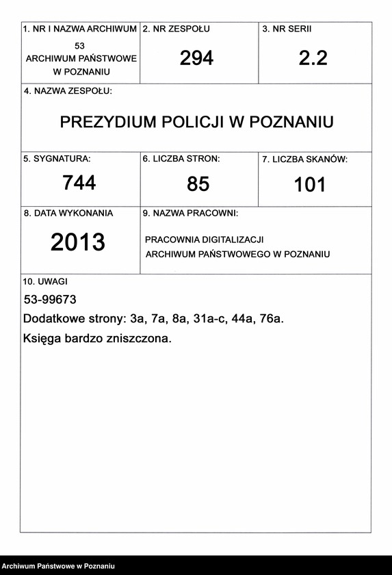 Obraz 1 z jednostki "A. betr. Arthur Rudolf von Gutowski"