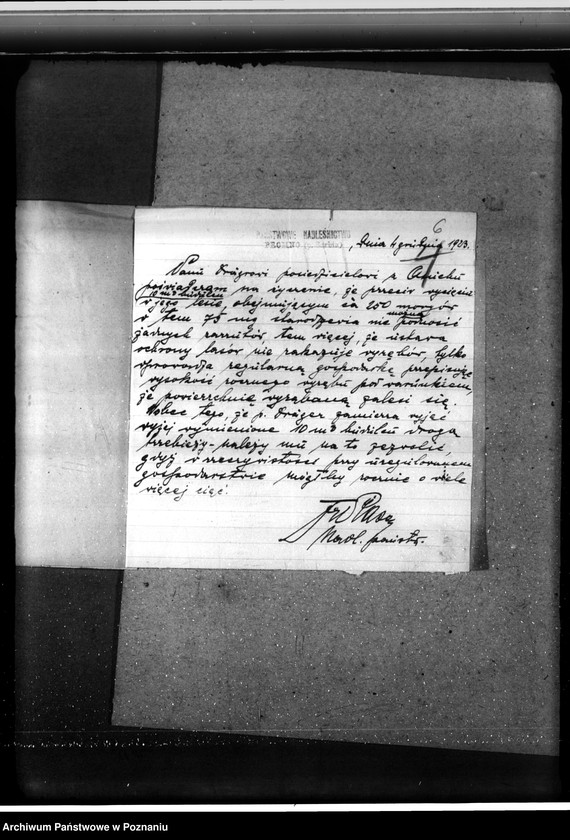 Obraz 10 z jednostki "/Nadzór nad gospodarką w lasach gminy Osuch w powiecie czarnkowskim własność Ewald Draeger"