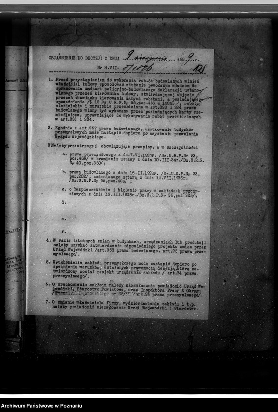 Obraz 16 z jednostki "Mechaniczna obrabiarnia drzewa w Krobi , własność Wiśniewicza /rozbudowa/"