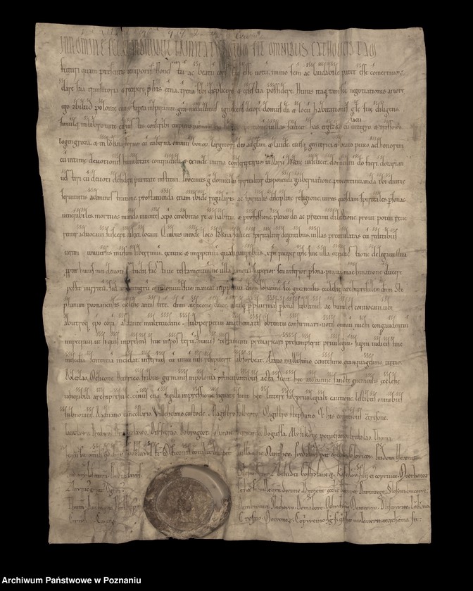 Obraz 1 z kolekcji ""Zbilut" - najstarszy dokument w archiwach państwowych"