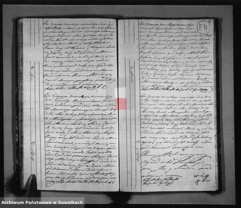image.from.unit.number "Akta zeszłych stanu cywilnego gminy seyneńskiey od 1-go stycznia 1818 roku."