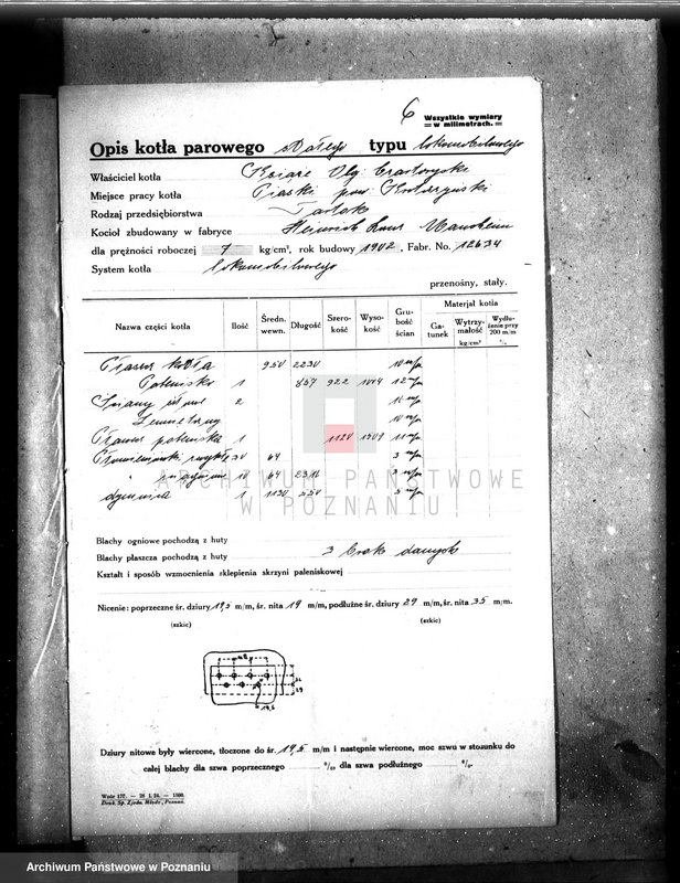 image.from.unit.number "Tartak Olg. Czartoryskiego w Piaskach, pow. krotoszyński nr woj. kotła 5787"
