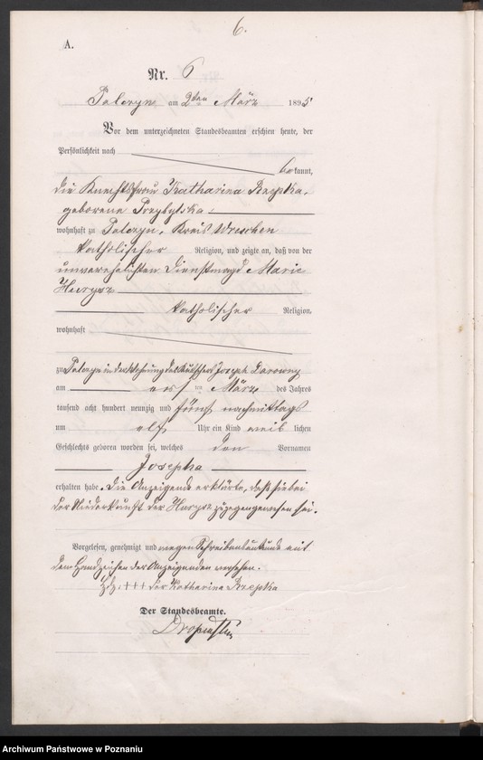 Obraz 9 z jednostki "Księga urodzeń"