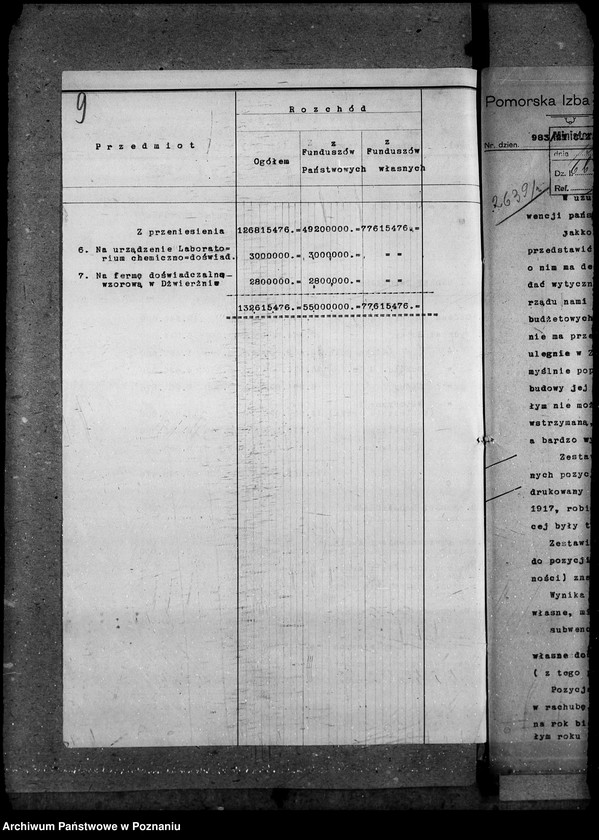 Obraz 14 z jednostki "Sprawy szczegółowo - budżetowe Izba Rolnicza Pomorska"