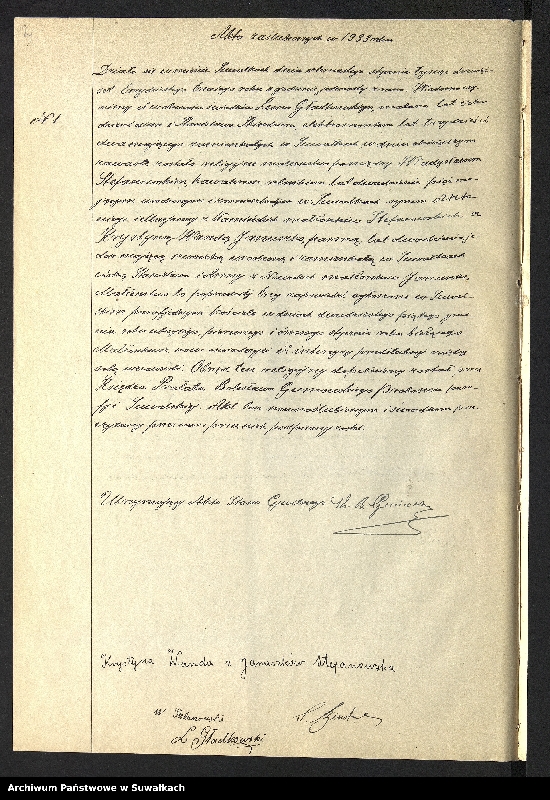 image.from.unit.number "Akta m[ałżeństw] z[gonów] 1933"