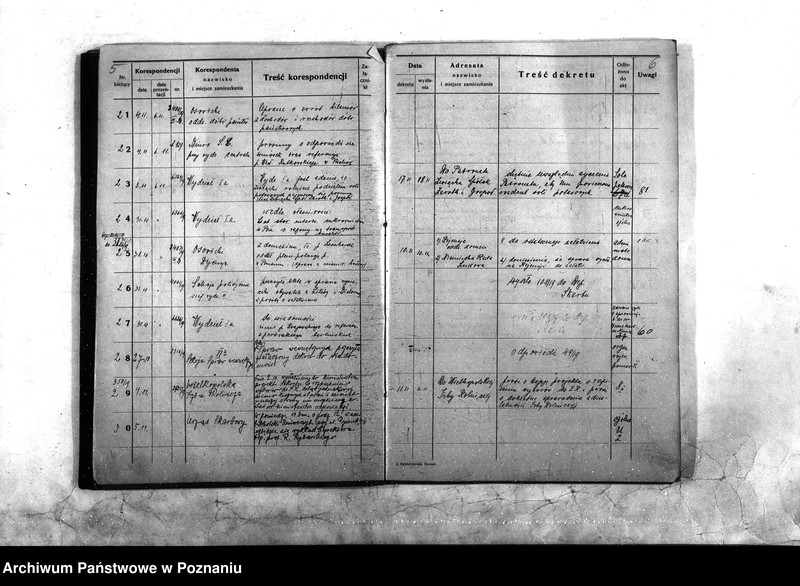 Obraz 6 z jednostki "Sekcja Rolna Dziennik 1919 r./nr. 1 - 1054"