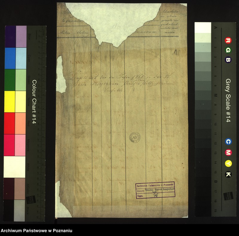 Obraz 3 z jednostki "Księga urodzin"