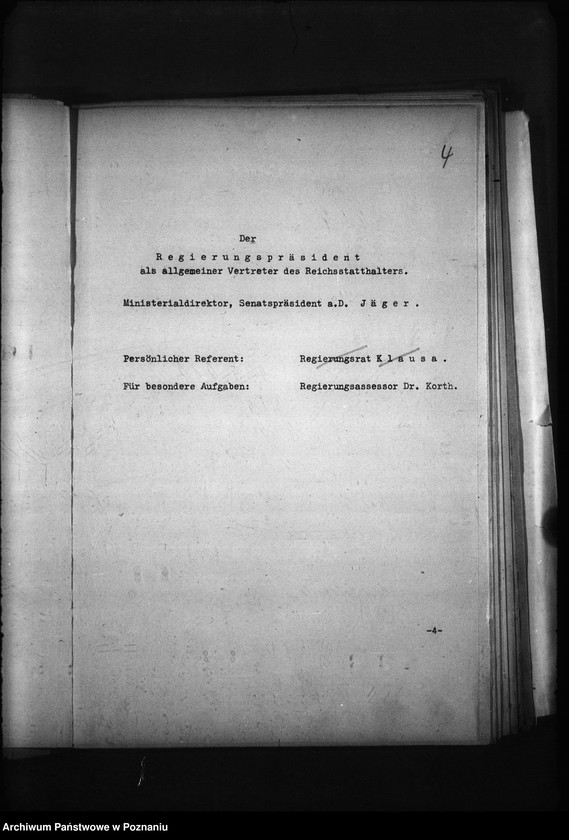 Obraz 8 z jednostki "Geschäftsverteilungsplan (urzędu namiestnika)"