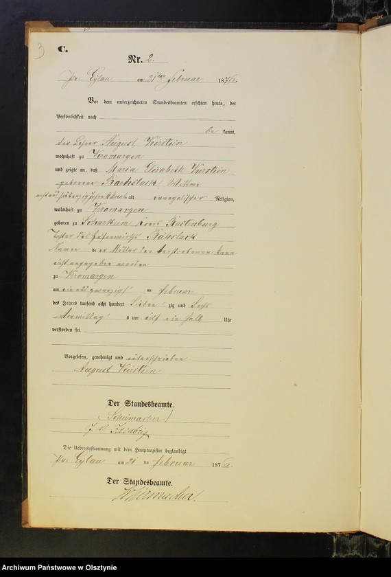 image.from.unit.number "Sterbe-Neben-Register Nr 1 - 25"