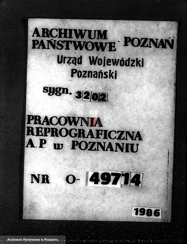 Obraz 1 z jednostki "Nadzór nad lasami/ majątku Lubasz powiatu czarnkowskiego"