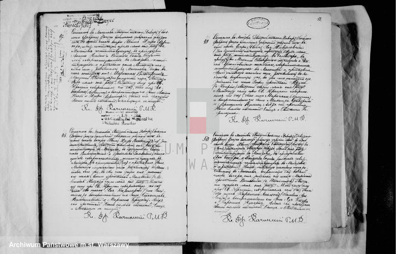 Obraz 13 z jednostki "Akta urodzeń, małżeństw i zgonów"