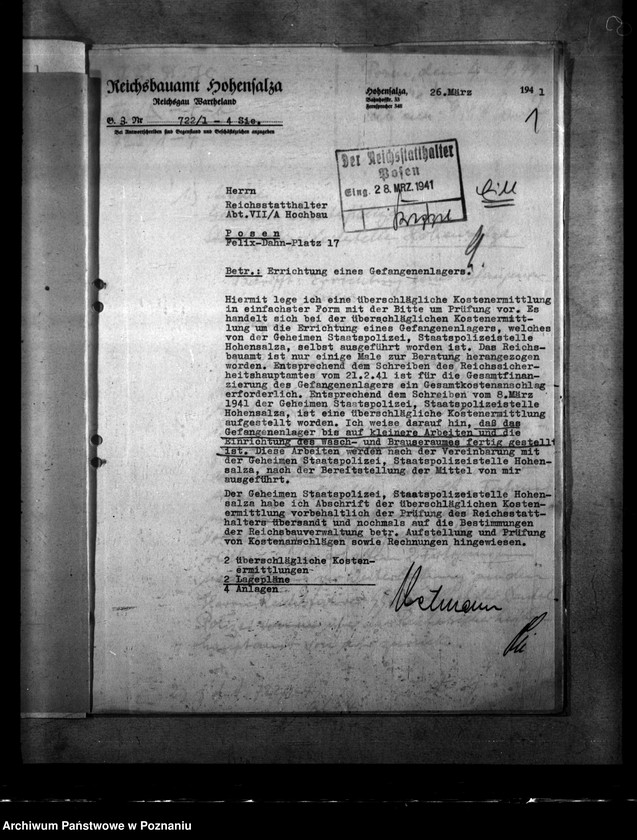 Obraz 5 z jednostki "Gefangenenlager der Staatspolizei - Hohensalza (Inowrocław)"