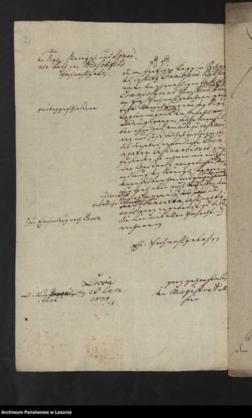 Obraz 4 z jednostki "[Justizkommissarius Balthorn gegen Justizkommissarius Herbst zu Grätz sprawy procesowe]"