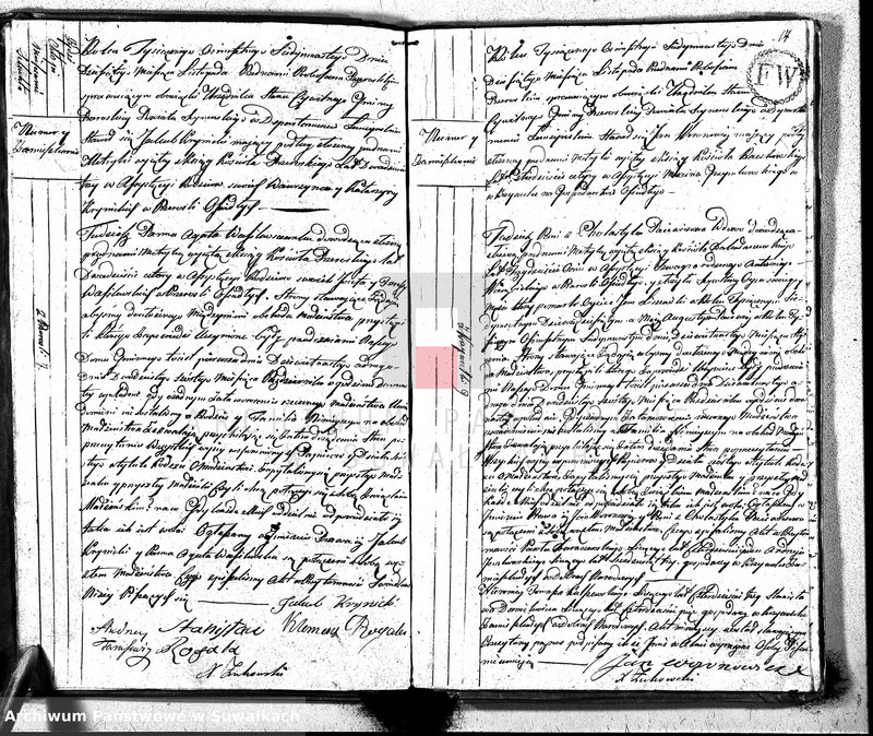 image.from.unit.number "Akta Gminy Przeroslskiey Zaślubionych od Dnia 1-wszego Stycznia Roku 1817"