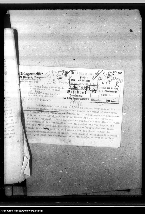 Obraz 15 z jednostki "Finanzpolitik des Landrats in Kempen (Kępno)"