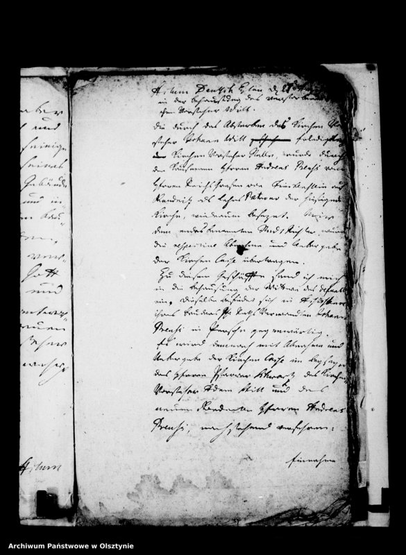 image.from.unit.number "Acten betreffend Kirchenvorsteher in Deutsch Eylau"