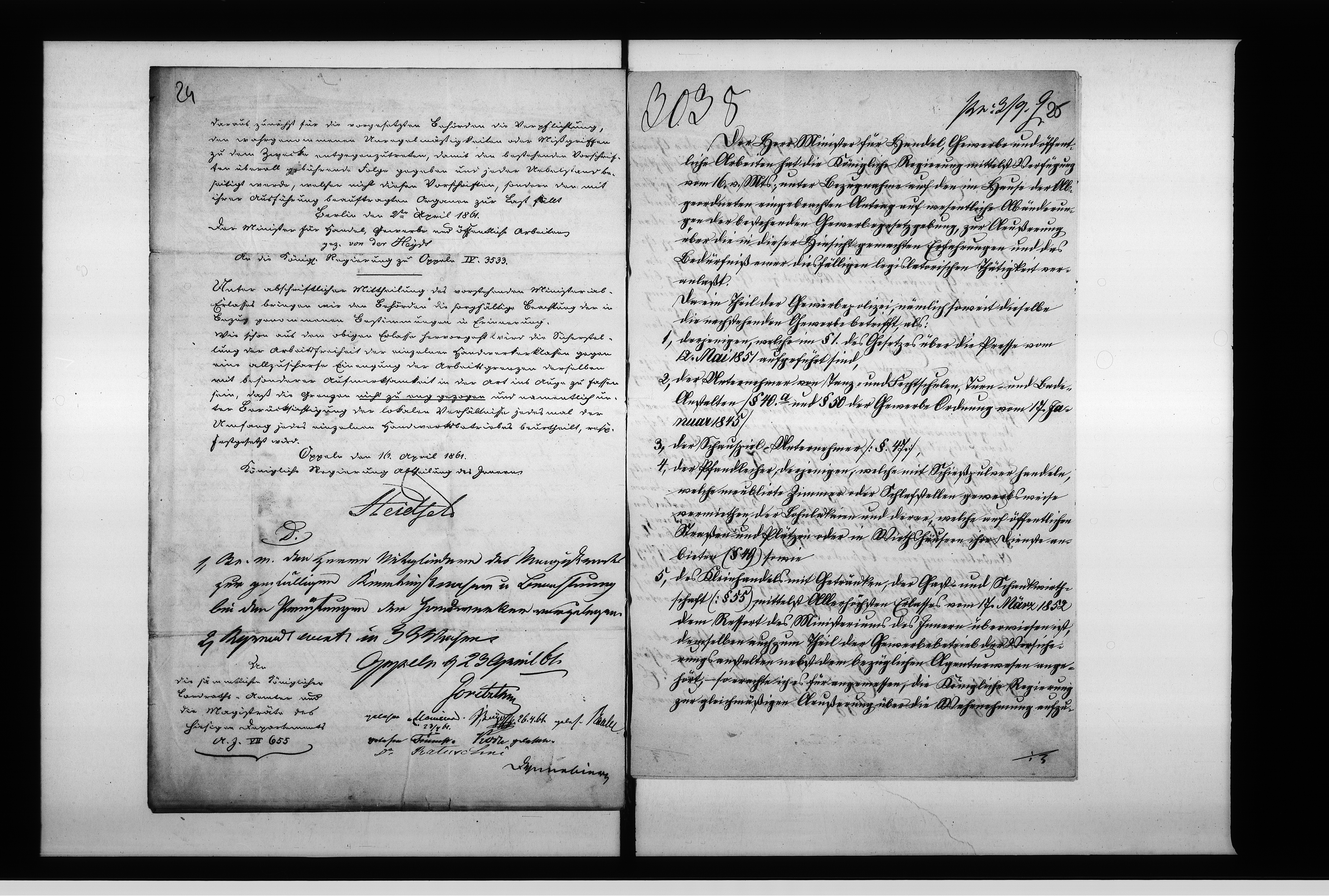 image.from.unit.number "Acta des Magistrats zu Oppeln betreffend Gutachten über Abänderung der Gewerbe-Ordnung und Gewebesteuer Gesetzgebung"