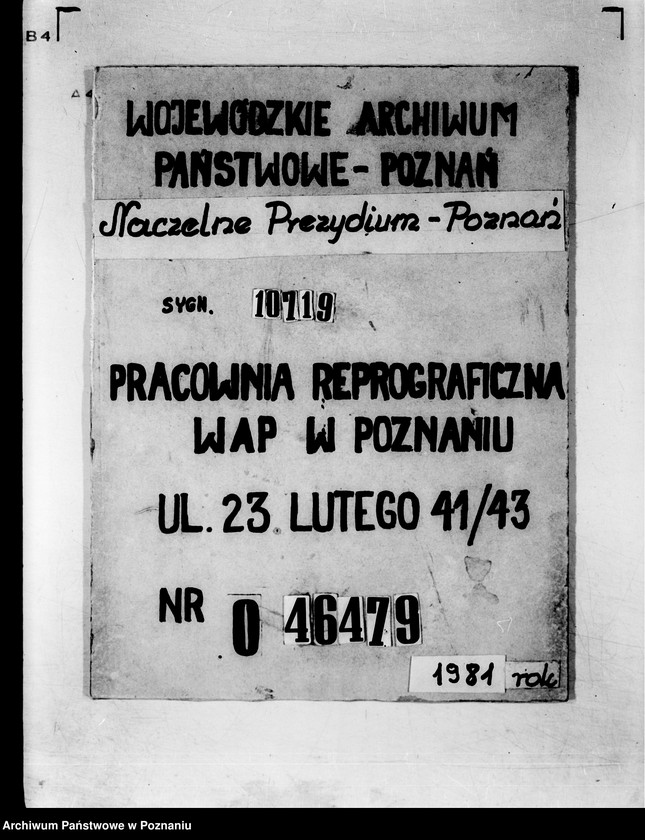 Obraz 1 z jednostki "Akta in Denuntiationssachen wider den Oekonomiekommissarius Wendt zu Wągrowiec."