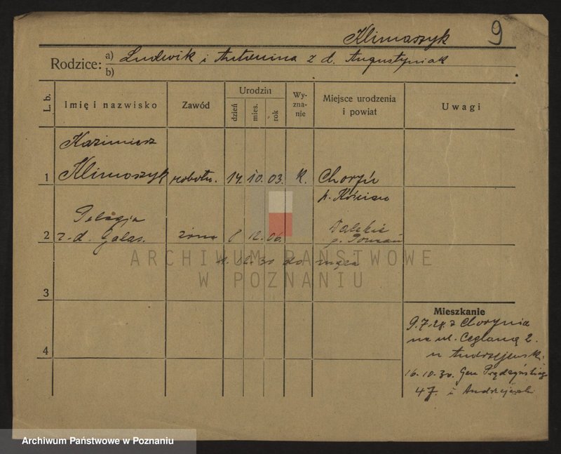 Obraz 9 z jednostki "Klimaszyk - Klinge"