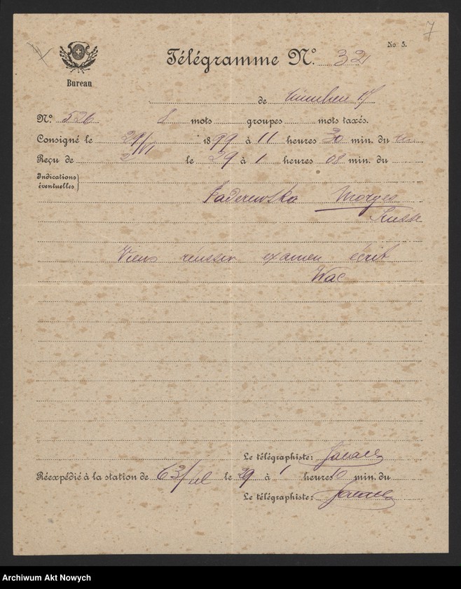 image.from.unit.number "Górski Wacław do Jaszowskiej Emilii; L.109"