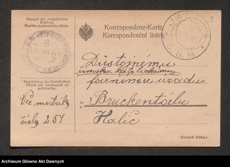 image.from.unit.number "Parafia: różne. Dekanat: różne. [Akta różnych urzędów parafialnych na terenie archidiecezji lwowskiej]."