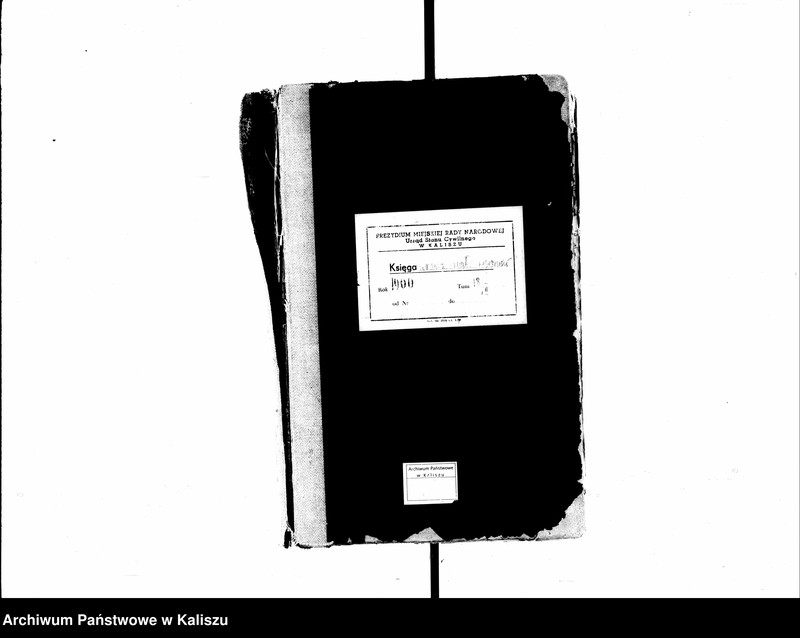 Obraz 6 z jednostki "Księga urodzeń, małżeństw i zgonów (duplikat)"