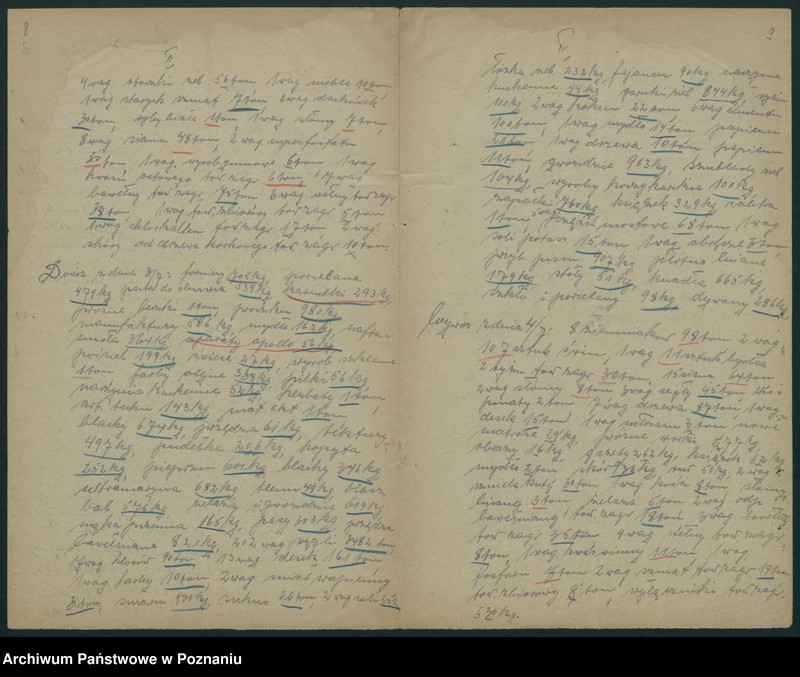 Obraz 9 z jednostki "[Raporty z kontroli wywożonych i przywożonych towarów]"