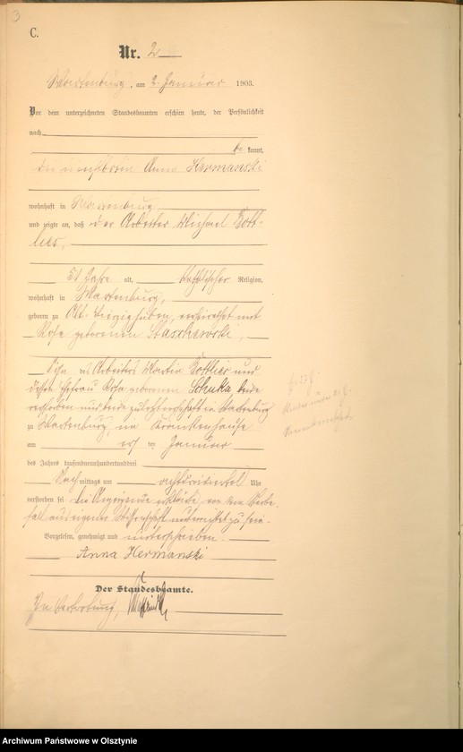 image.from.unit.number "Sterbe-Haupt-Register Nr 1 - 134"