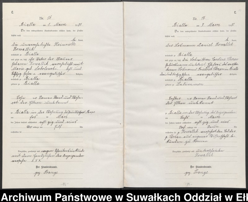 image.from.unit.number "[Sterbe-Haupt-Register des Königlich Preussischen Standes-Amtes Bialla Kreis Johannisburg]"