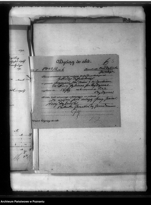 Obraz 9 z jednostki "Parcelacja majątku Dąbrówka Nowa powiat bydgoski"