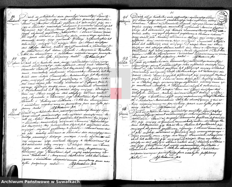 image.from.unit.number "[Duplikat Akt urodzeń, małżeństw i zgonów wyz. rzym. - kat w Kaletniku]"