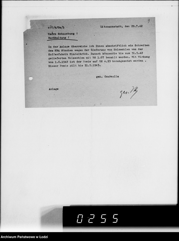 Obraz 13 z jednostki "Kriegsaufträge Belastungen"