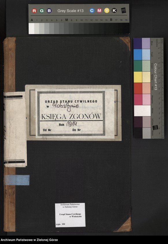 Obraz 2 z jednostki "[Księga zgonów- Wolsztyn wieś]"