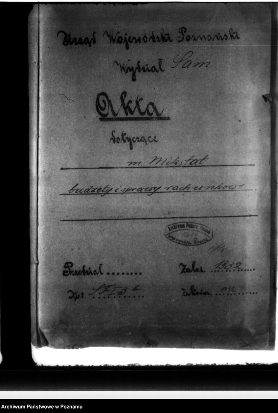 Obraz 6 z jednostki "Budżety i sprawy rachunkowe miasta Mikstatu"