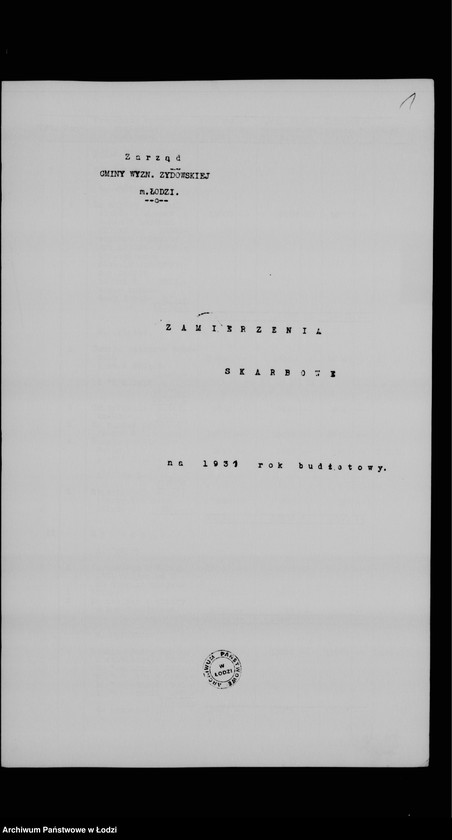 Obraz 4 z jednostki "Zamierzenia skarbowe na rok 1931"