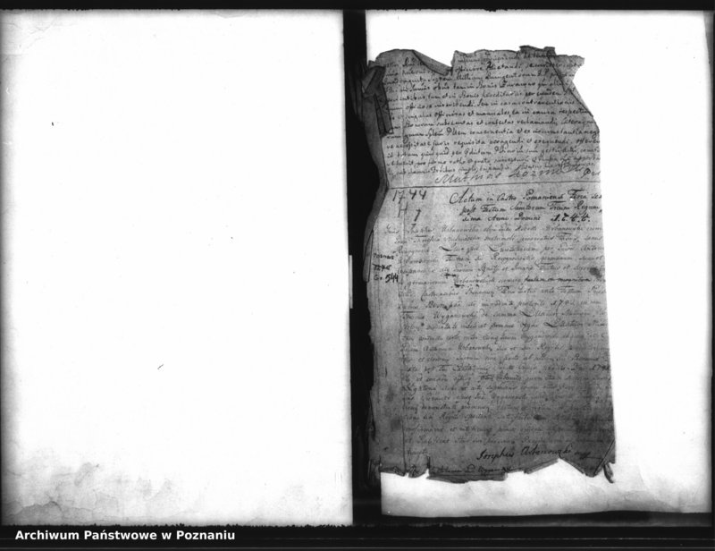 Obraz 3 z jednostki "Inscriptiones, resignationes [protocollon]"