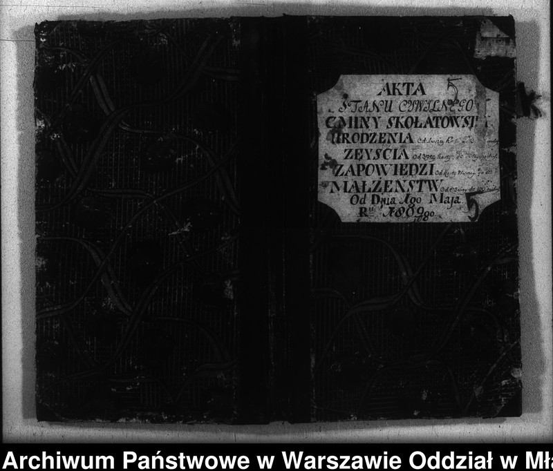 image.from.unit.number "Akta urodzeń, małżeństw, zgonów"