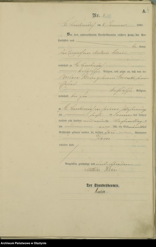 image.from.unit.number "Geburts-Haupt-Register Nr 1 - 127"